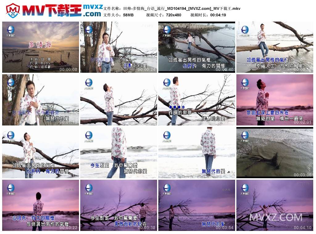 田帅-多情海_台语_流行_MD104194